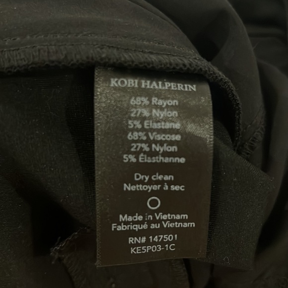 Kobi Halperin black pants size 12- like new! - Picture 5 of 5